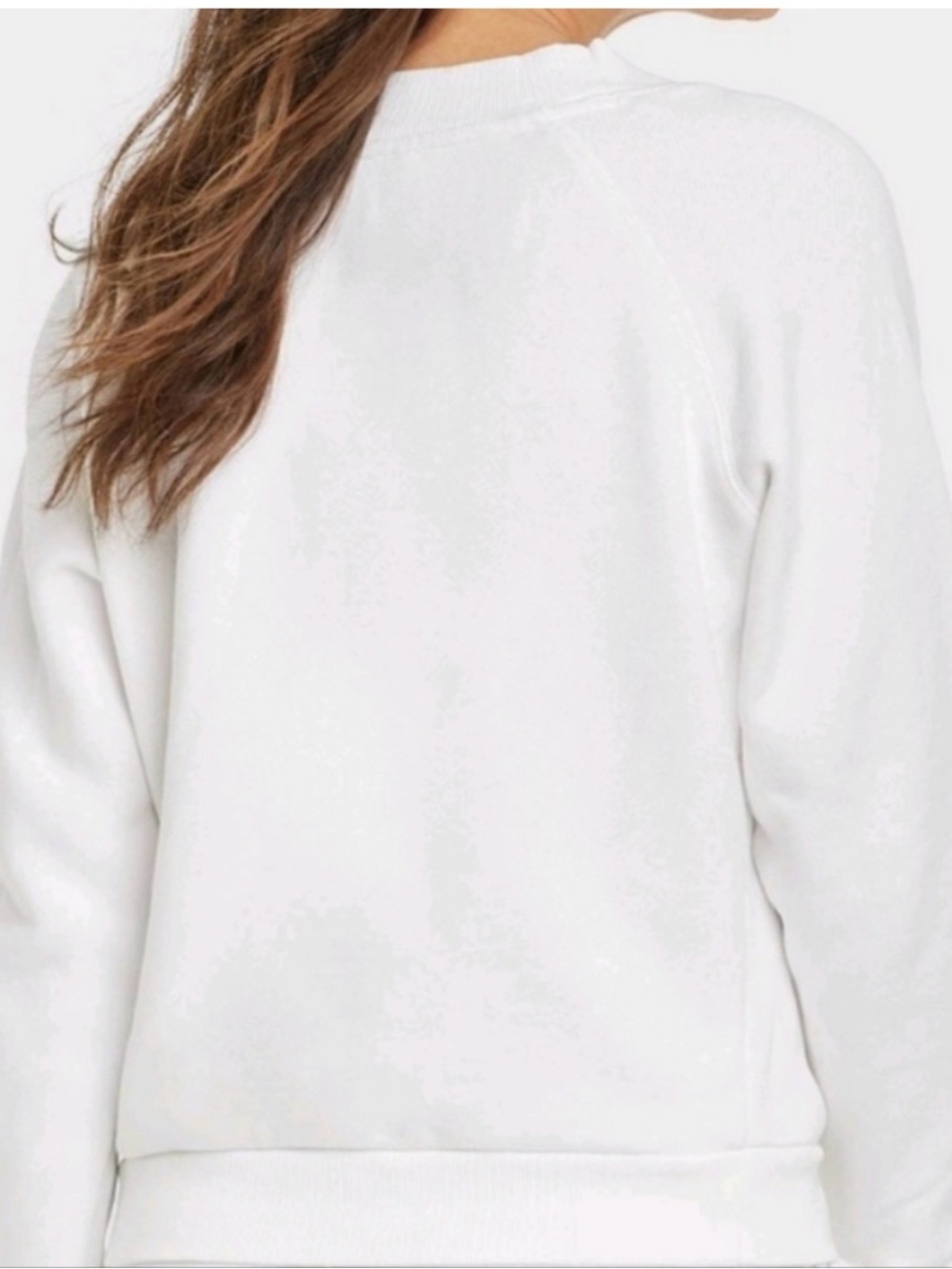 Universal Thread Like New Soft V Neck Women's White Sweatshirt XXL - Picture 4 of 10
